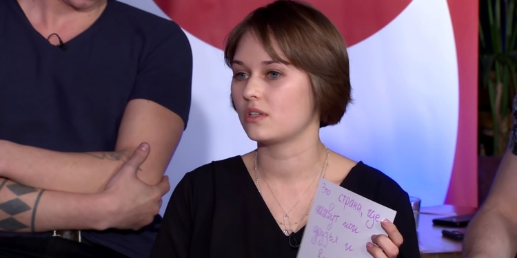 Как сбить градус вражды: николаевская студентка приняла участие в дебатах молодых украинцев и россиян на студии Би-би-си в Лондоне