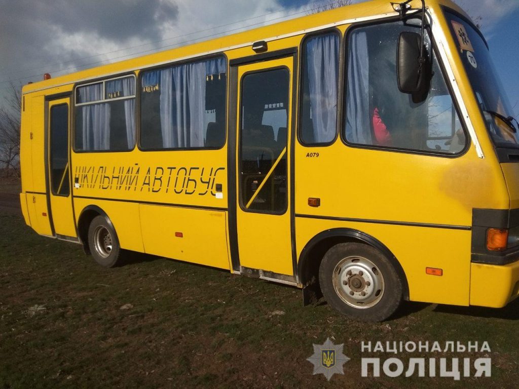 В Николаевской области водитель школьного автобуса был пьян, - полиция 1