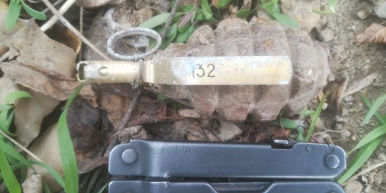 В Николаеве возле школы нашли боевую гранату