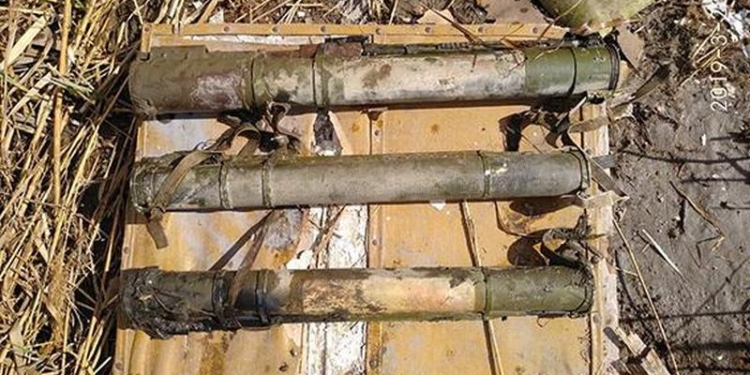 В Николаеве рыбаки нашли в камышах три гранатомета