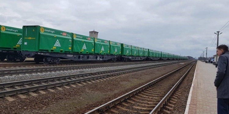 Новый маршрут Беларусь-Украина-Румыния. Контейнерный поезд уже в пути