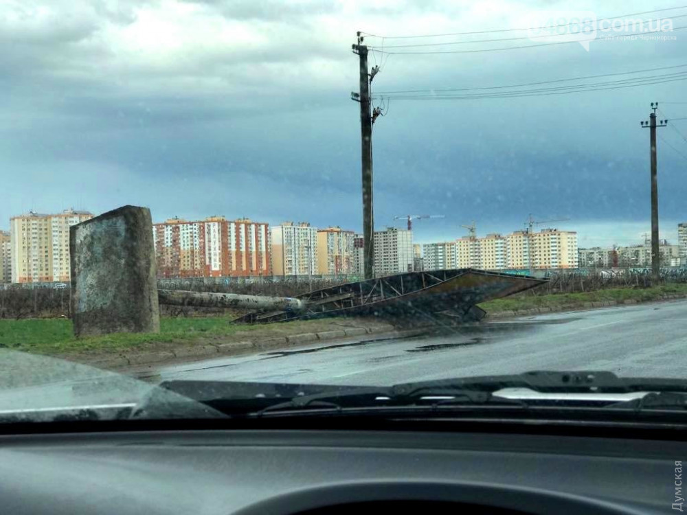 Деревья ломались, как спички. Ураган и пыльная буря бушевали в Одесской области 5