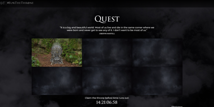 HBO запустил квест для фанатов «Игры престолов»