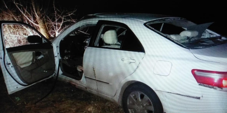 В Киевской области на трассе в автомобиле во время движения взорвалась граната