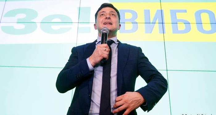 Кандидат в президенты Украины Владимир Зеленский представил всю свою команду, с которой будет работать в дальнейшем