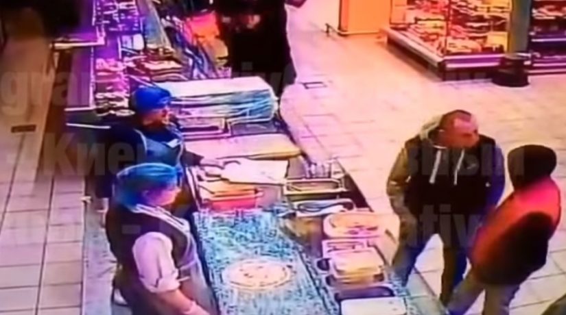 В одном из киевских супермаркетов молодой человек убил покупателя одним ударом 1