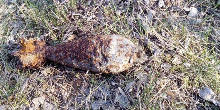 В Николаеве обезвредили минометную мину