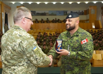 Канада провела ротацию своих военных в Украине