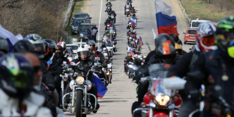 Путинских байкеров не пустили в Грузию