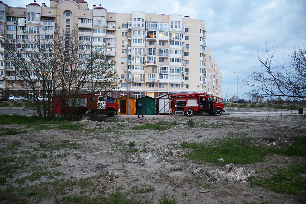 Вчера в Николаеве на берегу горел камыш, а в Балабановке – хвойная подстилка 5