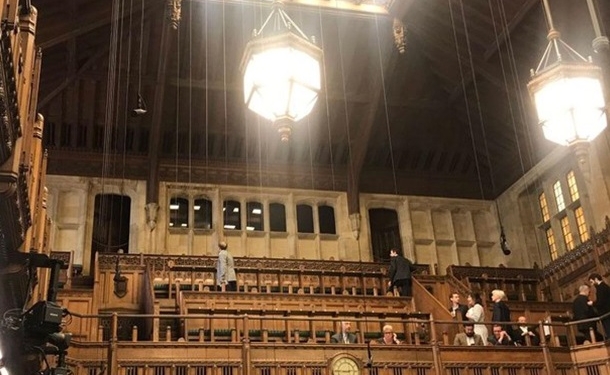В парламенте Британии прервали заседание из-за протекшей крыши