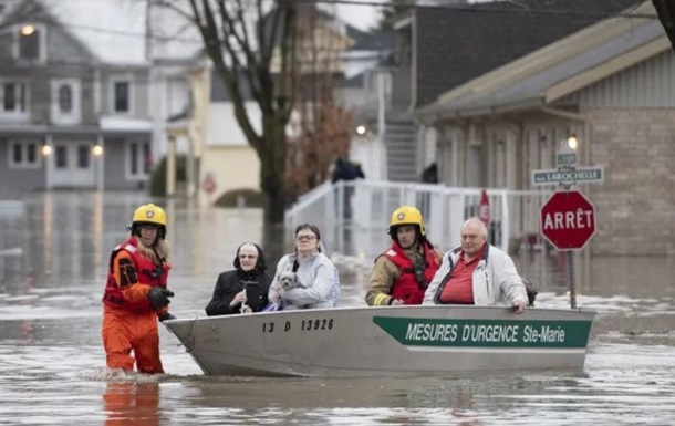 В Канаде паводок затопил более тысячи домов 1
