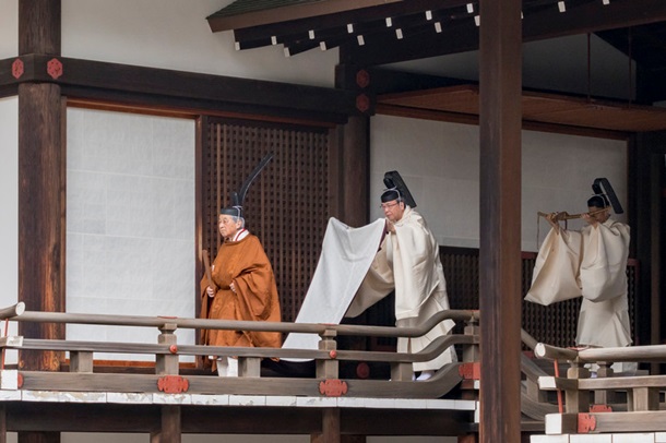 В Японии начался ритуал отречения императора от престола 1