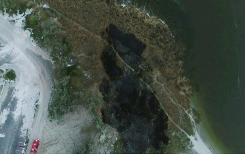 Вчера в Николаеве на берегу горел камыш, а в Балабановке – хвойная подстилка 1