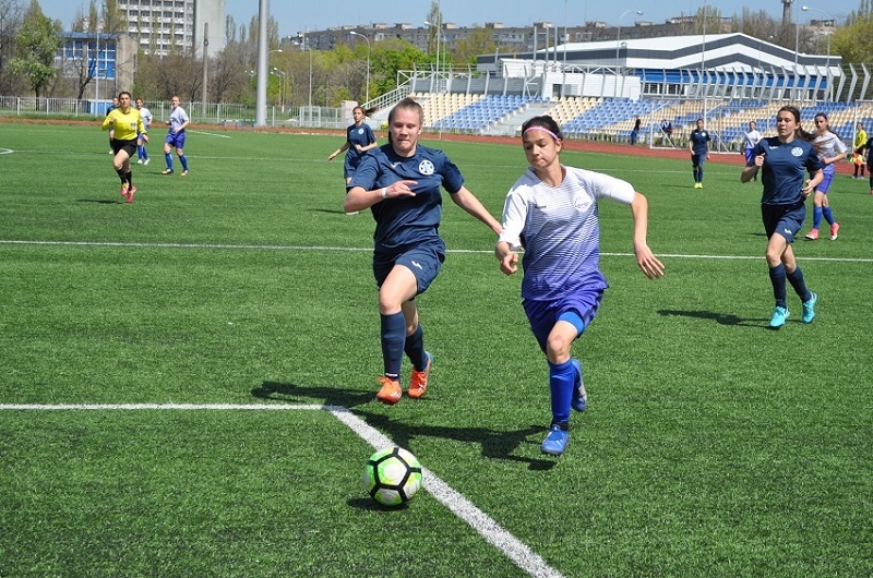 Девичья сборная Николаевской области WU-16 после трех туров возглавляет группу Высшей лиги чемпионата Украины 13