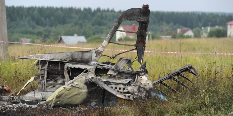 В России разбился учебный самолет, двое погибших