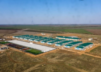 Строительство военного городка на полигоне Широкий Лан вышло на финишную прямую