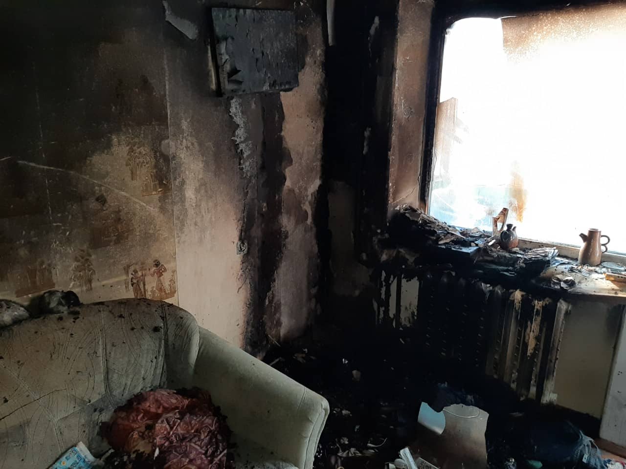 За сутки на Николаевщине в трех пожарах пострадали люди