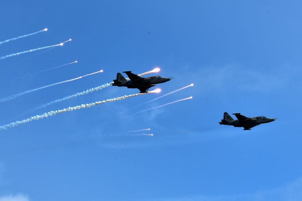 Силы ООС провели учения по отражению авиаударов и противовоздушной обороне 1