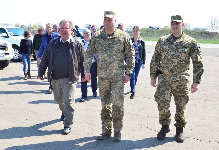 Министр обороны Дании посетил Краматорск 1