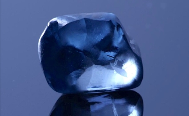 В Ботсване нашли редчайший синий алмаз