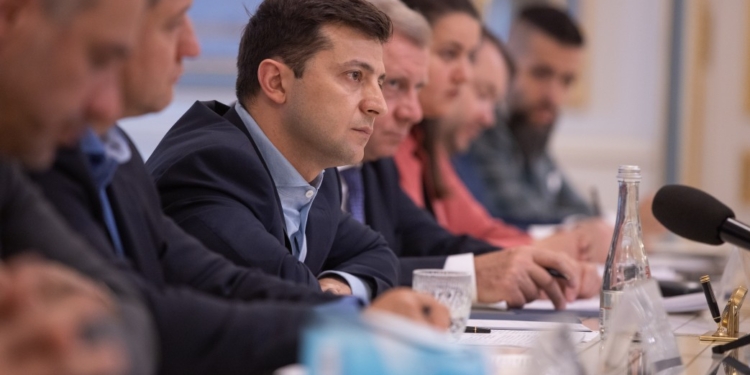 Зеленский, Маркарова и Смолий встретились с представителями МВФ