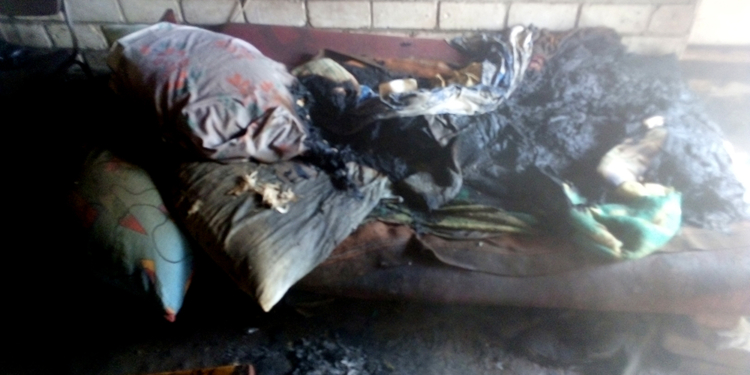 На Николаевщине на пожаре погиб курильщик (ФОТО)