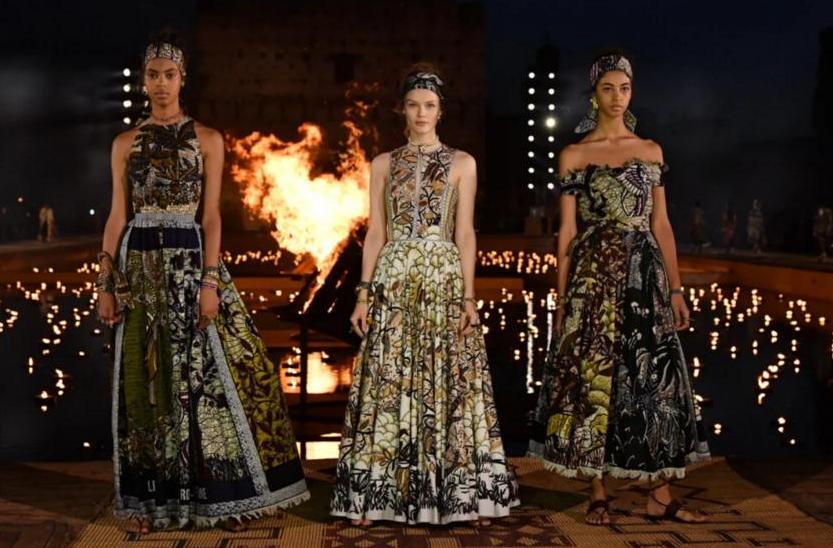 Африканская нота Dior: в Марокко прошел показ мод 24