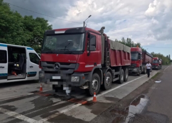 За сутки на дорогах Николаевщины фурам с перегрузом начислили свыше 5,5 тыс.евро платы за проезд (ФОТО)