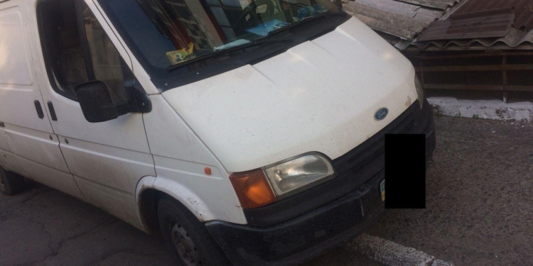 В Первомайске оперативно задержали пьяного угонщика автомобиля Ford Transit (ФОТО)