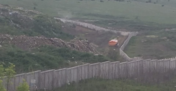 На Николаевском полигоне ТБО погасили возгорание и задержали цыган