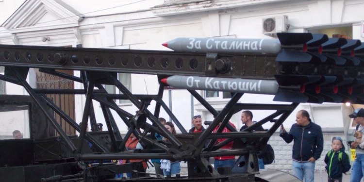 Россия провела репетиции парадов к 9 мая в оккупированном Крыму