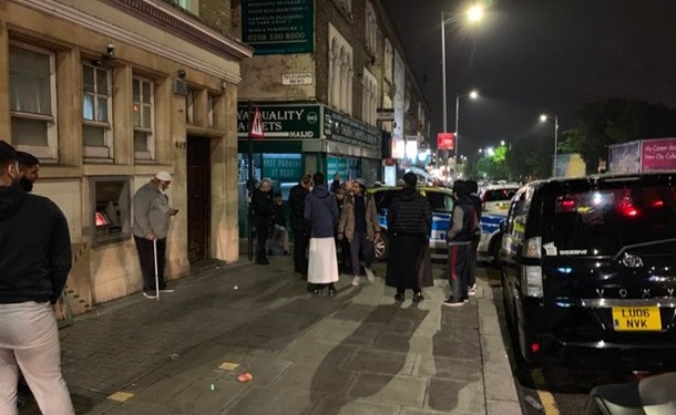 В мечети Лондона произошла стрельба