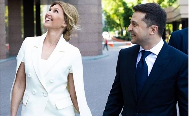 Елена Зеленская была на инаугурации в костюме украинского дизайнера (ФОТО)