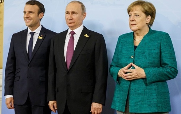 Меркель, Макрон и Путин обсудили реализацию минских соглашений 1