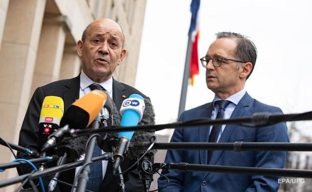 Главы МИД Германии и Франции едут в Украину