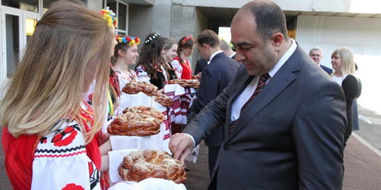 В Николаев на День Европы приехали дипломаты из Словакии (ФОТО)
