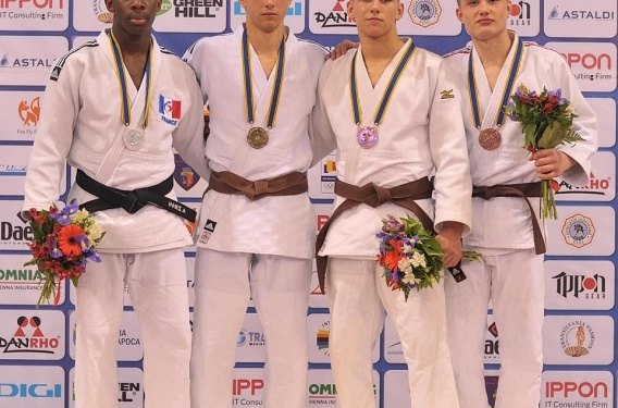 Николаевец победил на юношеском Кубке Европы по дзюдо