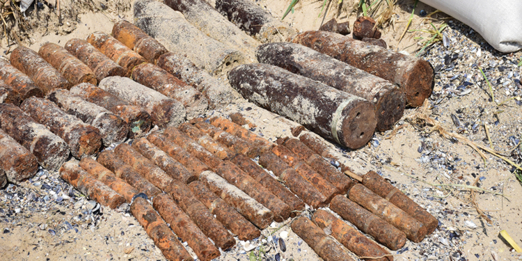 Спасатели Николаевщины избавили Черноморское побережье от 107 взрывоопасных предметов (ФОТО, ВИДЕО)