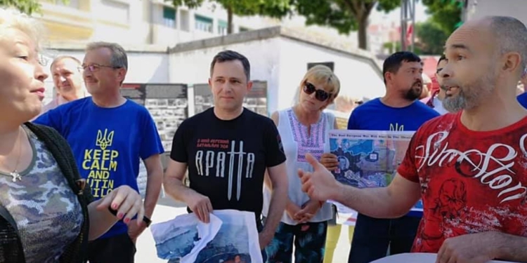 В Португалии участники “Бессмертного полка” напали на украинцев