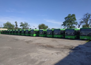«Лизинговые» автобусы приехали в Николаев