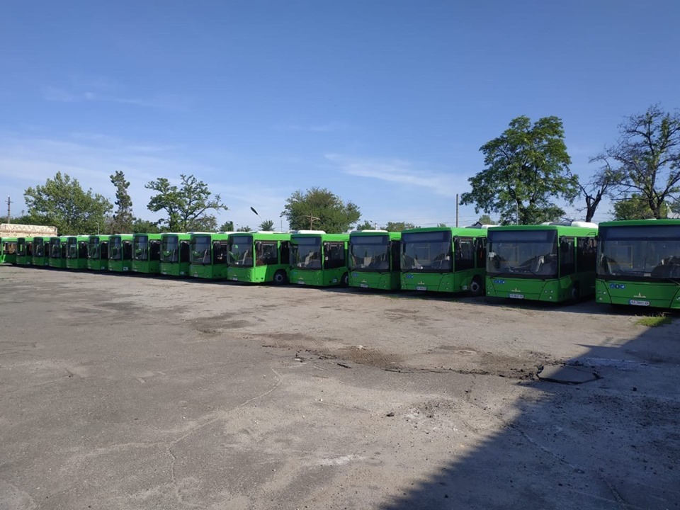 «Лизинговые» автобусы приехали в Николаев 3