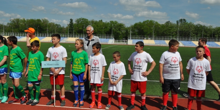 На Николаевщине состоялись Всеукраинские соревнования по футболу в рамках Европейской футбольной недели Специальной Олимпиады и УЕФА (ФОТО)
