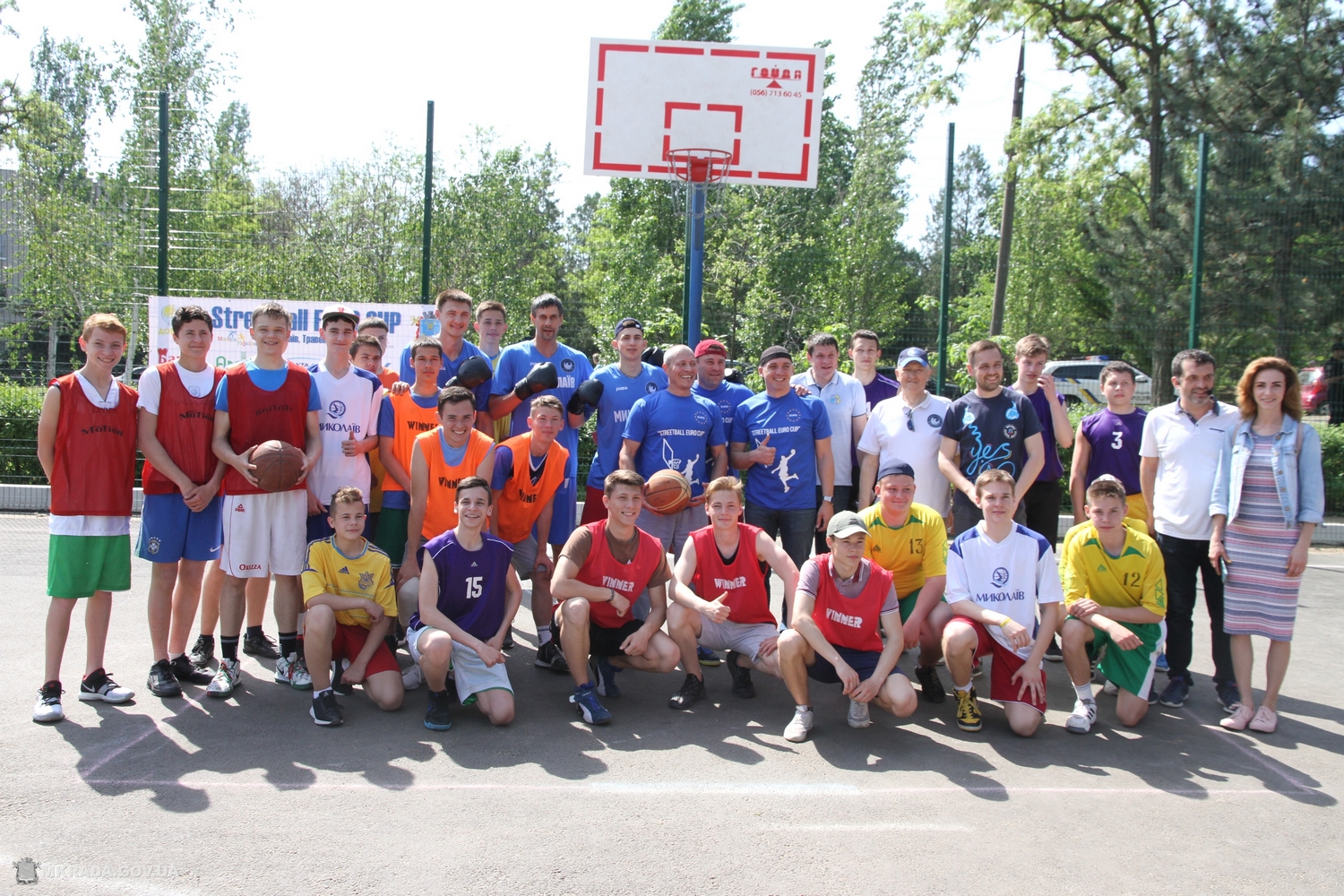 Streetball Euro Cup: в Николаеве сразились за звание самой сильной школьной команды по уличному баскетболу (ФОТО)