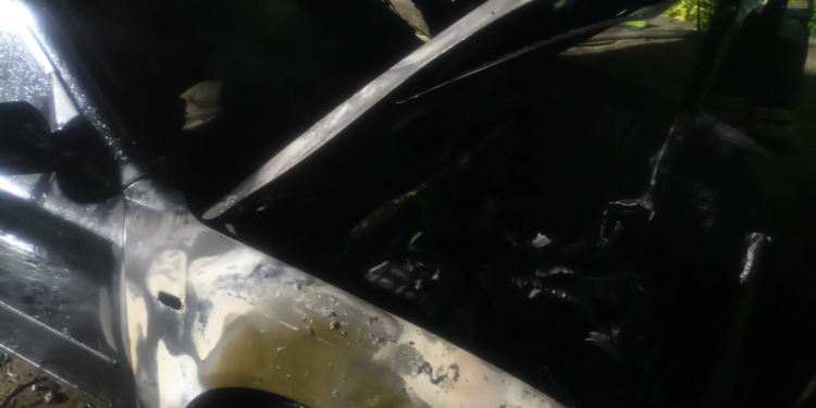 Ночью в Корабельном районе Николаева горела легковушка, а у Зайчевского – фура с соком (ВИДЕО)