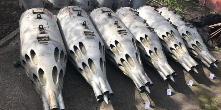 Огромный арсенал для стрельбы авиаракетами нашли под Киевом (ФОТО и ВИДЕО)