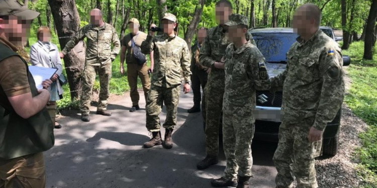 СБУ задержала в районе проведения ООС командира одного из подразделений ВСУ