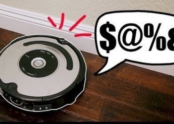 Блогер научил робота-пылесоса кричать и ругаться при столкновении с препятствием