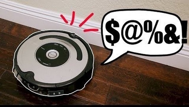 Блогер научил робота-пылесоса кричать и ругаться при столкновении с препятствием