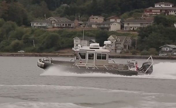 Пограничники показали переданные США штурмовые катера (ВИДЕО)